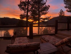 Inspiration Point: Main Deck at Sunset Inspiration Point: Main Deck at Sunset