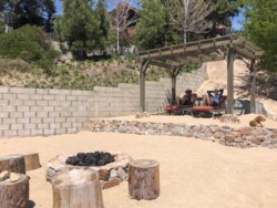 Inspiration Point: Fire pit & trellis Inspiration Point: Fire pit & trellis